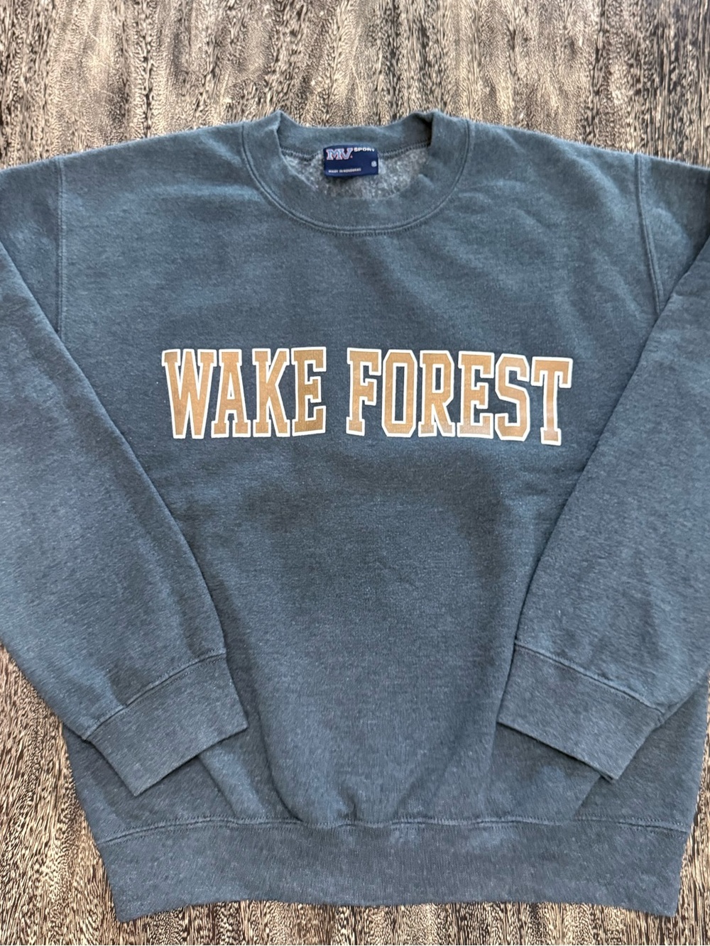 Wake Forest University Grey Crewneck Sweatshirt Pullover Small Women’s